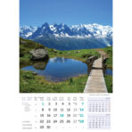 "VRHOVI SVIJETA" 13 list., dim: 30,5x50 cm, PVC vrećica, P/50, color kalendar - Slika 9