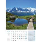"VRHOVI SVIJETA" 13 list., dim: 30,5x50 cm, PVC vrećica, P/50, color kalendar - Slika 10