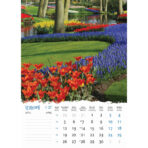 "VRTOVI" 13 list.,  dim: 24x53,5 cm, PVC vrećica, P/50, color kalendar - Slika 2