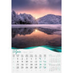 "ŠUME, VODE I MORE" 13 list., dim: 33x55 cm, PVC vrećica, P/40, color kalendar - Slika 2
