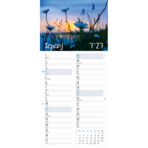 "CVJETNI PLANER" 13 list., dim: 22x55cm,  PVC vrećica, P/50, color kalendar - Image 13