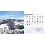 "NACIONALNI PARKOVI HRVATSKE" 13 list., dim: 20,5x14,5 cm, stolni kalendar, koverta, P/50 - Slika 3