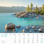 "ČARI PRIRODE" 13 lis. dim: 33x40cm, PVC vrećica, P/50, color kalendar - Image 3
