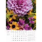 "CVIJEĆE" 13 list., dim: 24x53,5 cm, PVC vrećica, P/50, color kalendar - Slika 4