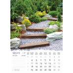 "VRTOVI" 13 list.,  dim: 24x53,5 cm, PVC vrećica, P/50, color kalendar - Slika 5