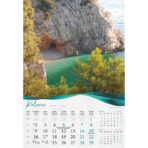 "ŠUME, VODE I MORE" 13 list., dim: 33x55 cm, PVC vrećica, P/40, color kalendar - Slika 6