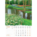 "VRTOVI" 13 list.,  dim: 24x53,5 cm, PVC vrećica, P/50, color kalendar - Slika 9