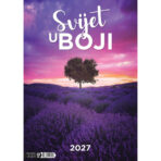 "SVIJET U BOJI" 13 list., dim: 30,5x50 cm, PVC vrećica, P/50, color kalendar - Image 10