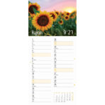 "CVJETNI PLANER" 13 list., dim: 22x55cm,  PVC vrećica, P/50, color kalendar - Image 10
