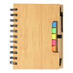 Wire bound notebook with ballpen Niall