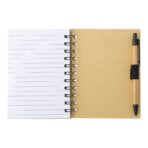Wire bound notebook with ballpen Niall - Image 5
