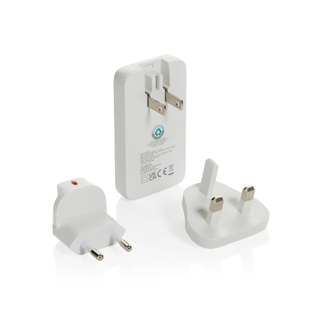 x00P301.33-P301.3303-1 Fluxo RCS 65W flat GAN charger with universal connectors - Slika 1