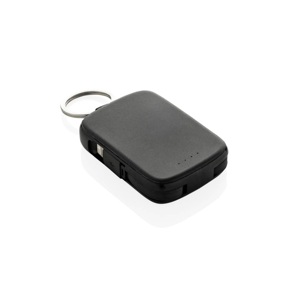 x00P323.03-P323.0301-1 Nexo RCS keychain 2000 mah powerbank with integrated cables - Image 1
