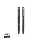 Swiss peak OSLO recycled stainless steel deluxe pen set - Image 2
