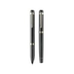 Swiss peak OSLO recycled stainless steel deluxe pen set