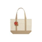 SHOP LOCAL AWARE™ recycled cotton 350gsm Tote bag - Image 3