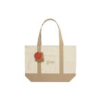 SHOP LOCAL AWARE™ recycled cotton 350gsm Tote bag - Image 5
