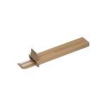 Set od 2 staklene slamke, 21 cm
