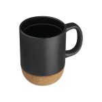 Keramička šalica s plutenim dnom, 350 ml