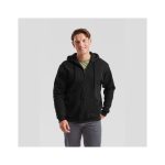 HOODED SWEAT JACKET
