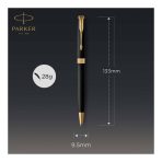 Parker SONNET Ballpoint Pen, Matte Black with Palladium Trim - Slika 6